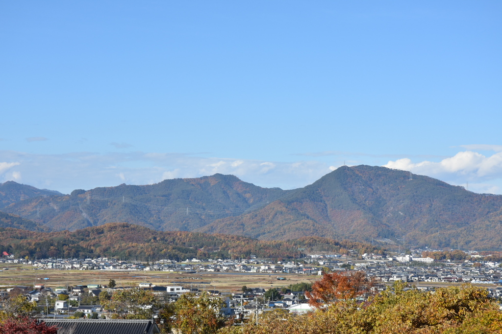 塩田平を眺めて