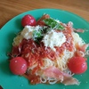 トマトの冷製パスタ