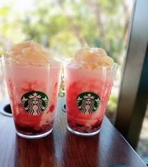 メリーベリーストロベリーフラペチーノ