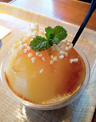 ラ・フランスのパフェ