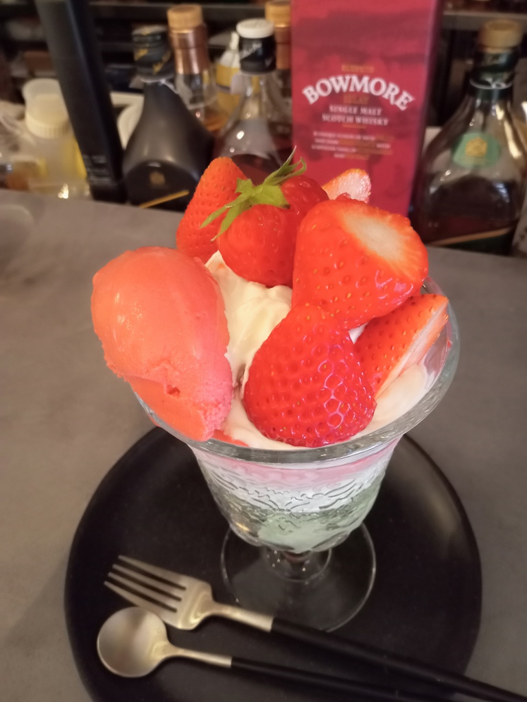 苺のパルフェ