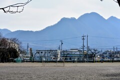 小学校の校庭