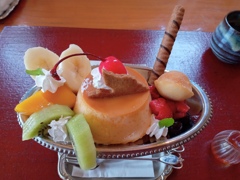 プリンアラモード