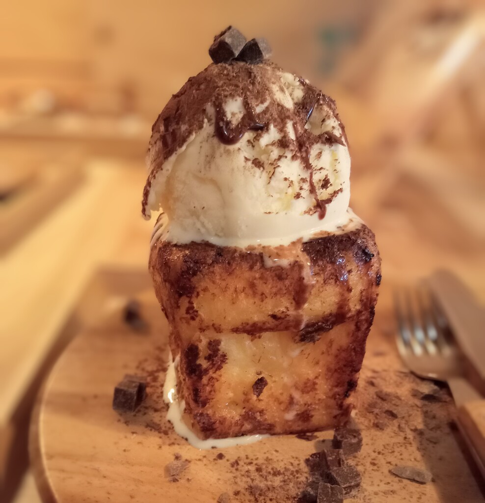 チョコのフレンチトースト