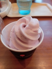 ブルーベリーのジェラート