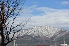 うっすらと雪化粧