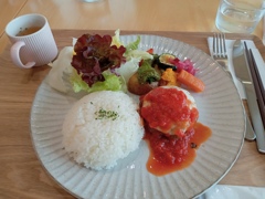 ハンバーグプレート
