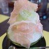 生ハムメロンのかき氷