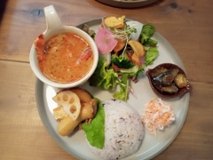 海老のレッドカレープレート