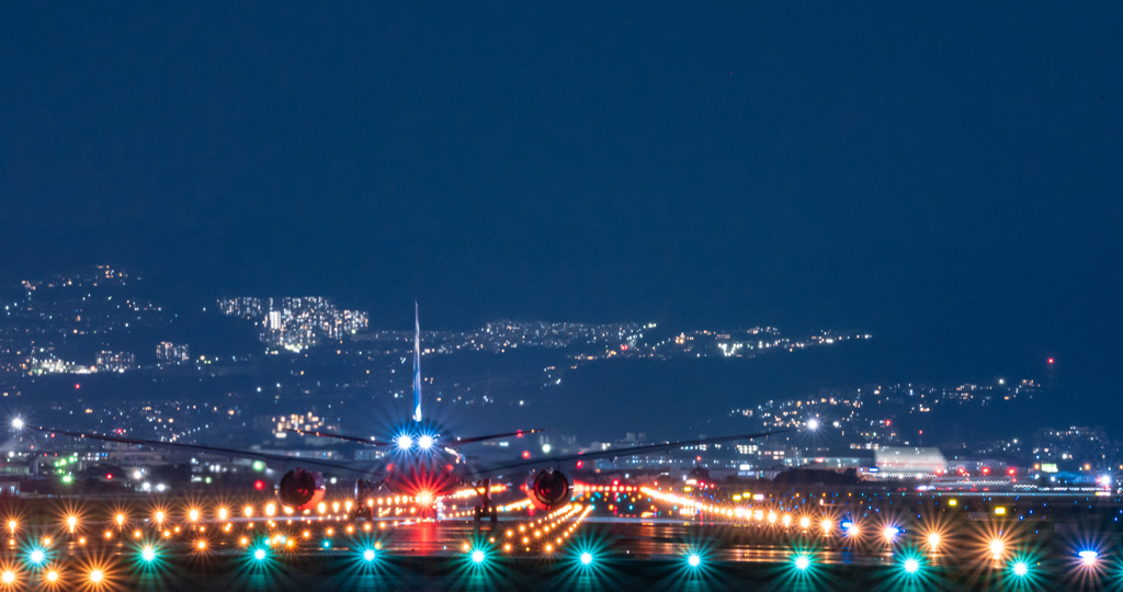 伊丹空港　夜景