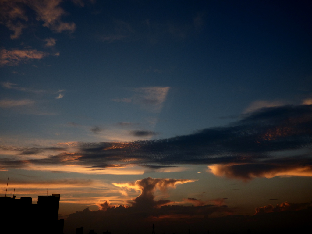 小型カナトコグモからの薄明光線