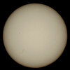 '23.04.10.09:38.の5枚を重ね画像処理した太陽面