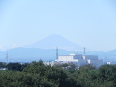 埼玉日高～かすんだ富士山