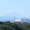 埼玉日高～かすんだ富士山