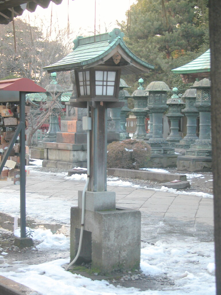 上野東照宮の参道