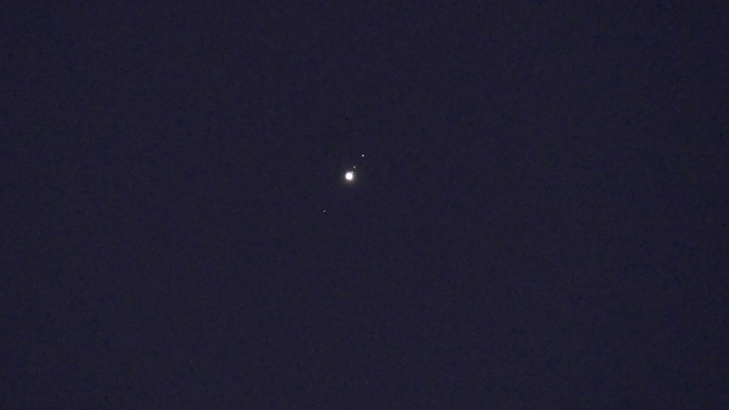 元日の東に上る木星