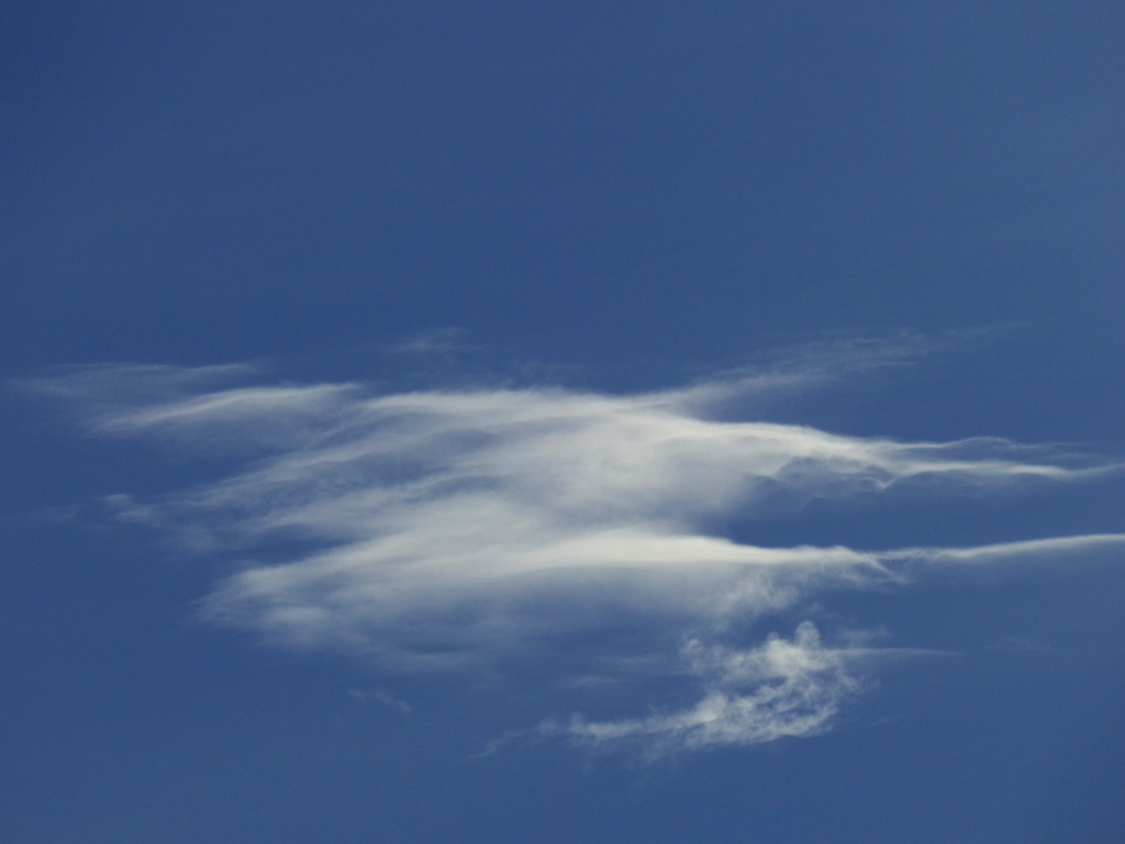 これもまたレンズ雲