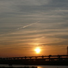 夕方のジェット