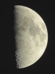 ７月７日上弦の月２４枚重ね