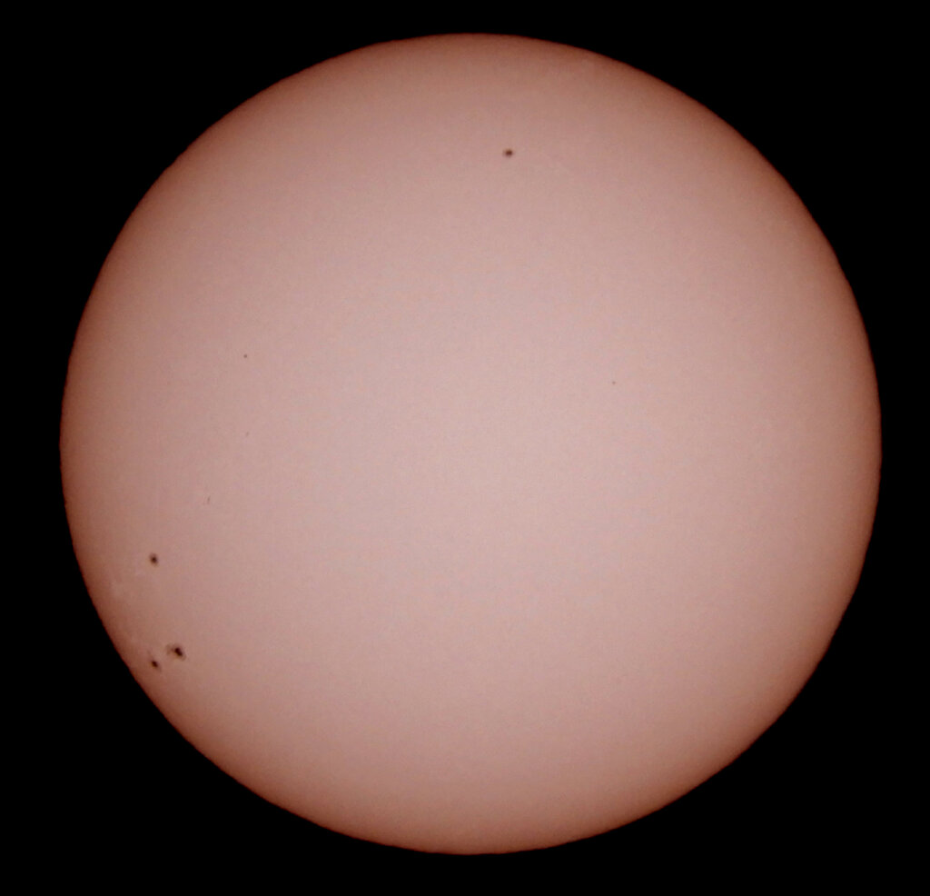 ’2211.06.09:40.5コマ画像処理をした太陽面