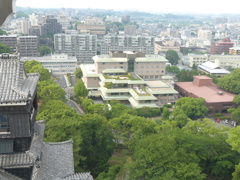 熊本城の天主からの眺め11