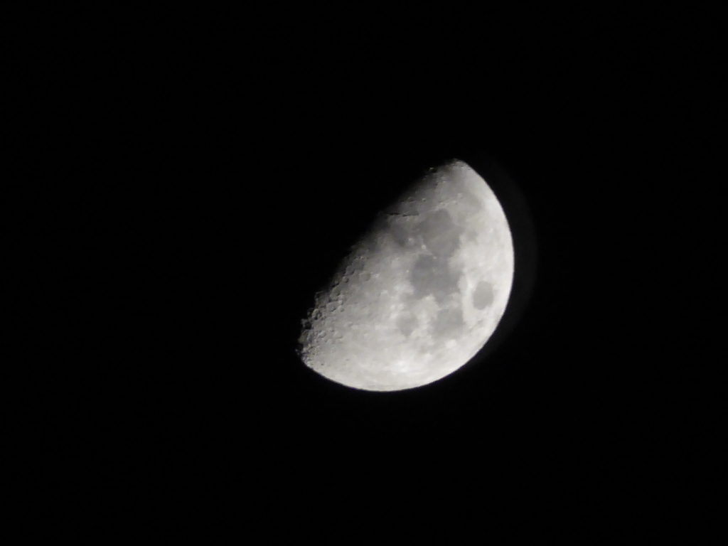 広島で撮った月齢