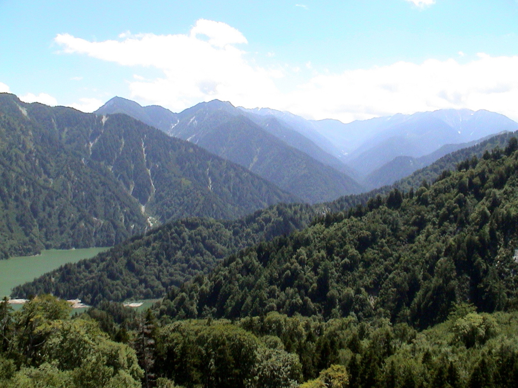 立山黒部平展望台からの風景２