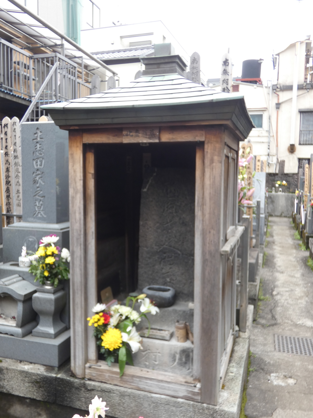 葛飾北斎のお墓