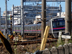 町屋から京成線