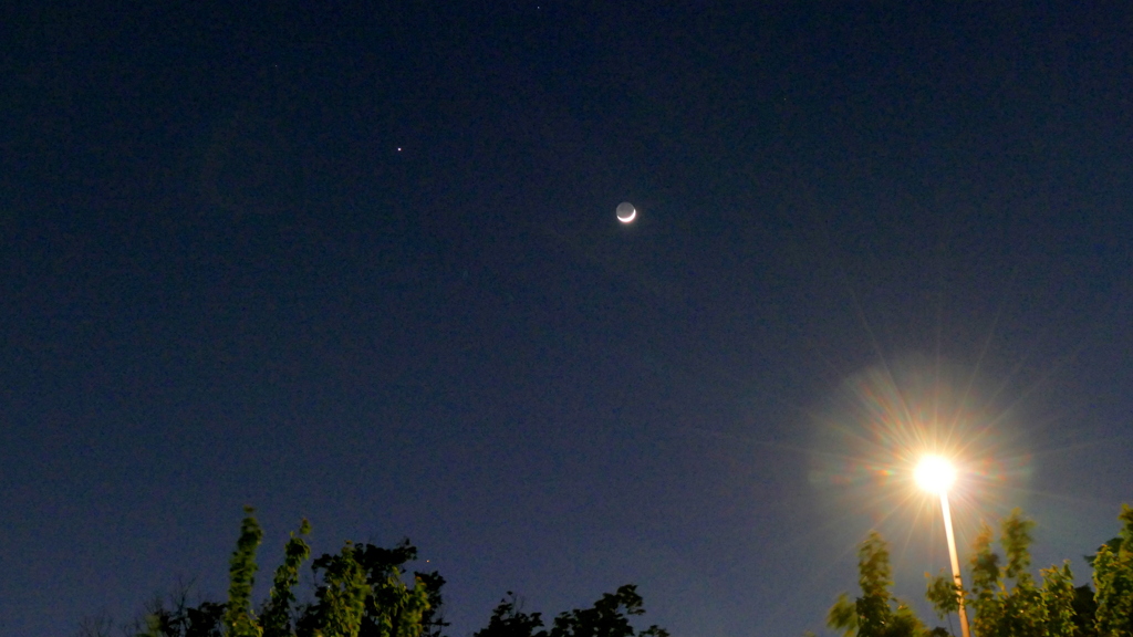 木星と地球照月齢2.6