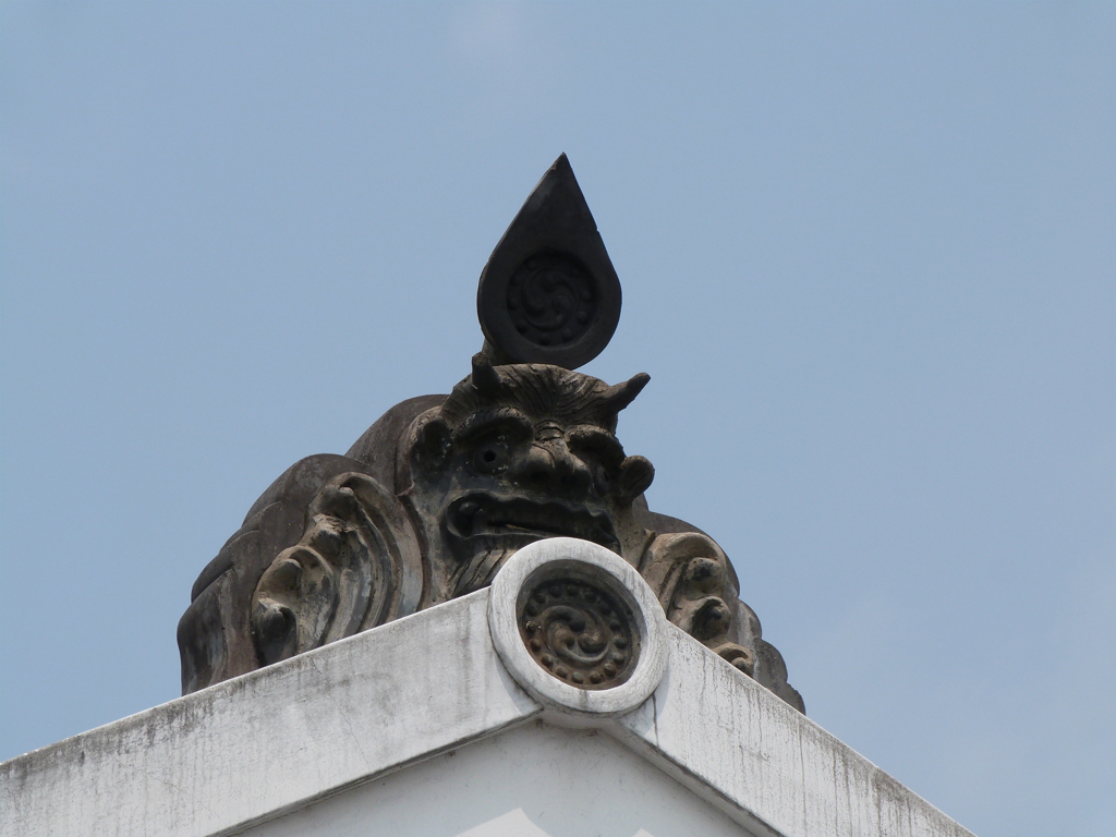 大分日田町の鬼瓦