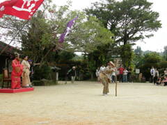 琉球村の劇イベントの