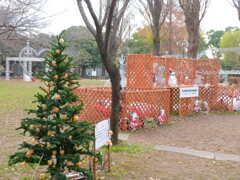 竹の塚の元淵江公園のXmas夜のほうがGOOD