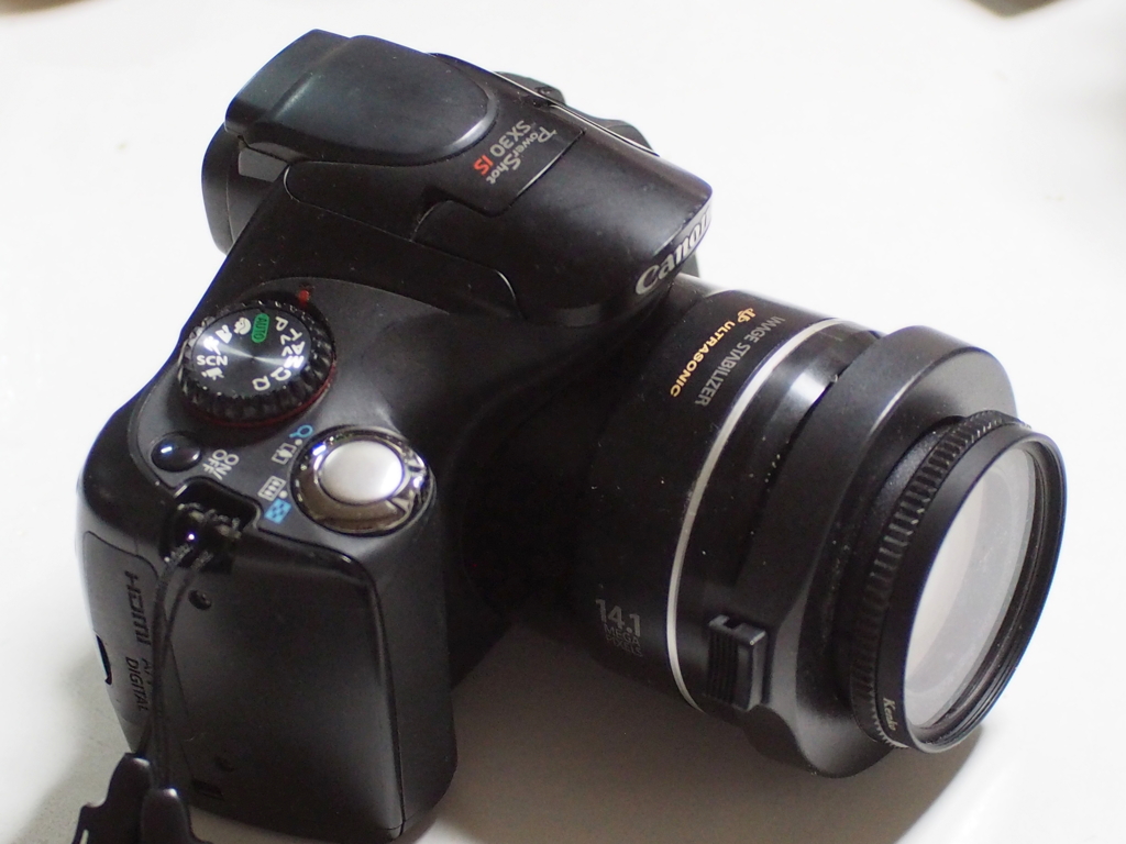 SX30ISにズームでmacroレイノックスフィルターレンズ