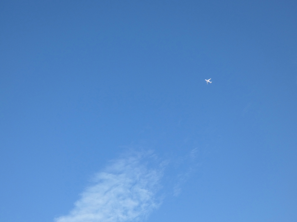 空のスケールの差