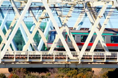 東武伊勢崎線荒川橋梁