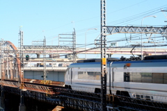 金八土手から京成スカイライナー成田へ