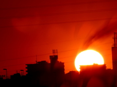 '22.10.20.16:58の夕日