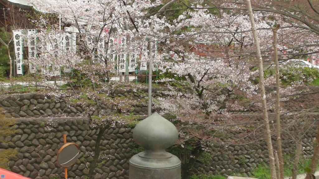 犬山城のお堀の内側に猿田彦神社がある
