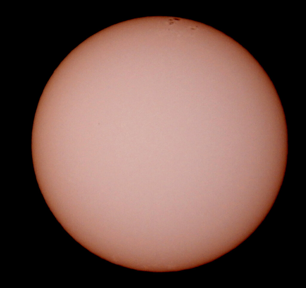 '22.11.16.08:45~6.6枚を画像処理した太陽面