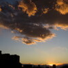 荒川の夕暮れ