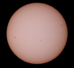 '22.12.20.10:26.の5枚を重ね画像処理した太陽面