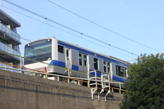 JR三河島の常磐線