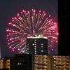 足立区から見た’24隅田川第一会場の花火３