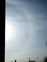 千住桜木ワンドのマンションの右の大きなアーク