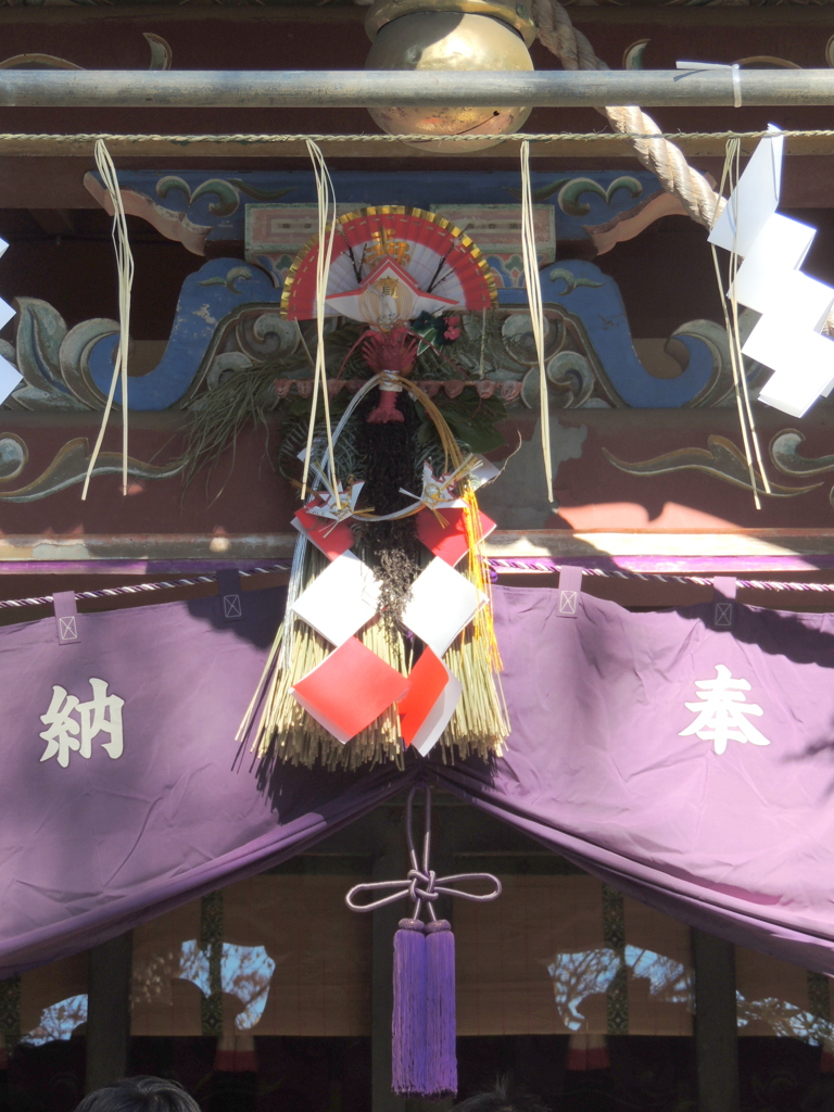 ’23元日の千住の氷川神社
