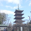上野東照宮のところの五重塔