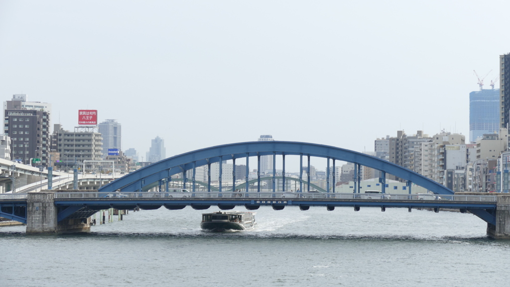 吾妻橋から下流の駒形橋