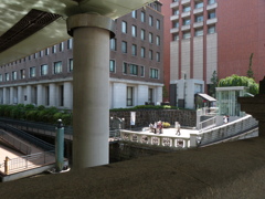 日本橋の船乗り場