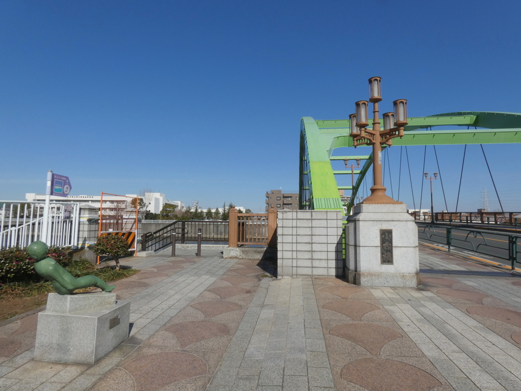 足立区～尾久三業～田端駅の隅田川の小台橋